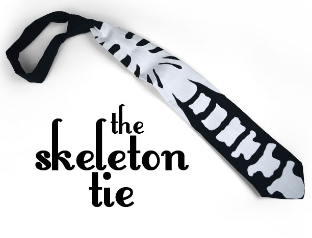 skeleton tie