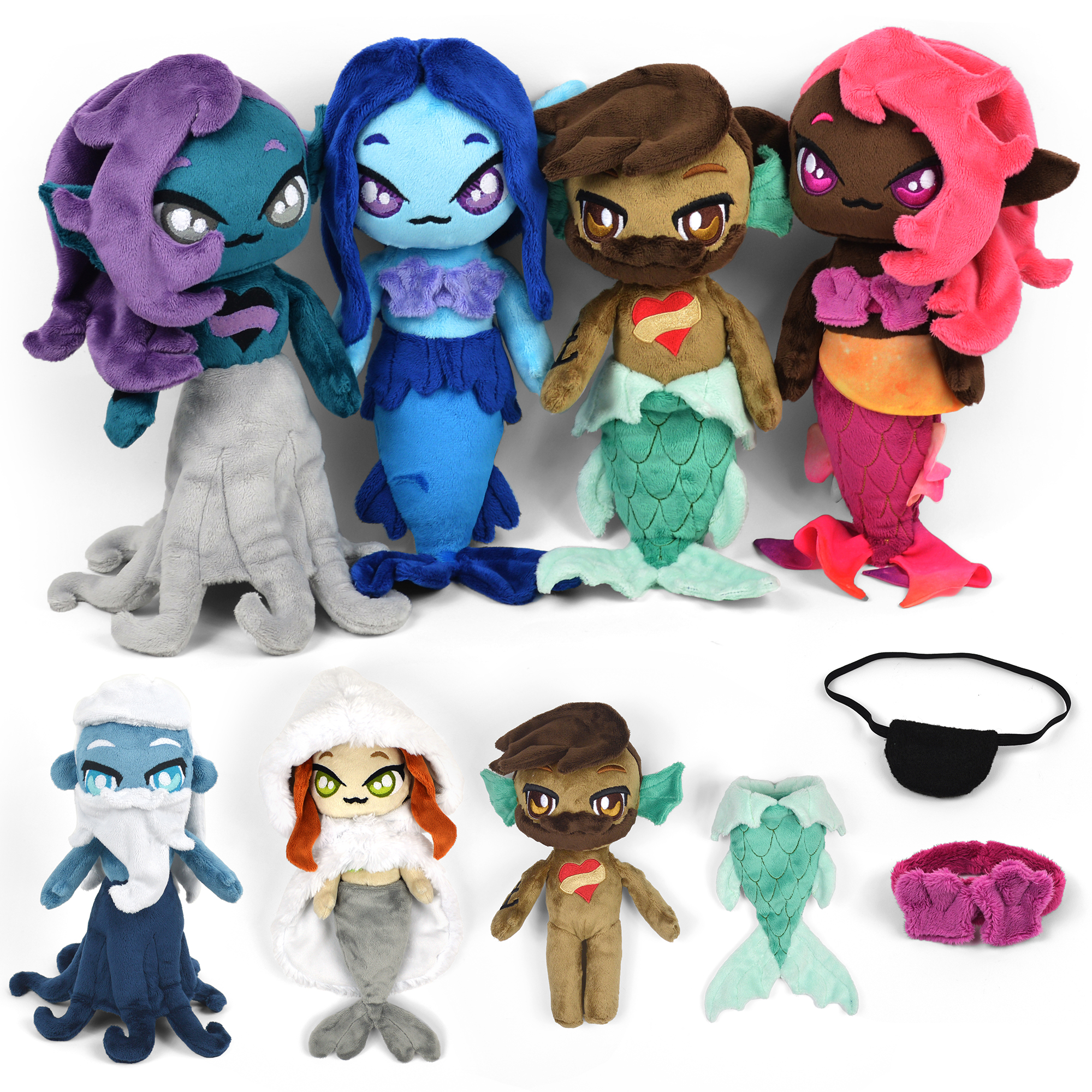 Merpeople Plush Doll – Sew Desu Ne?
