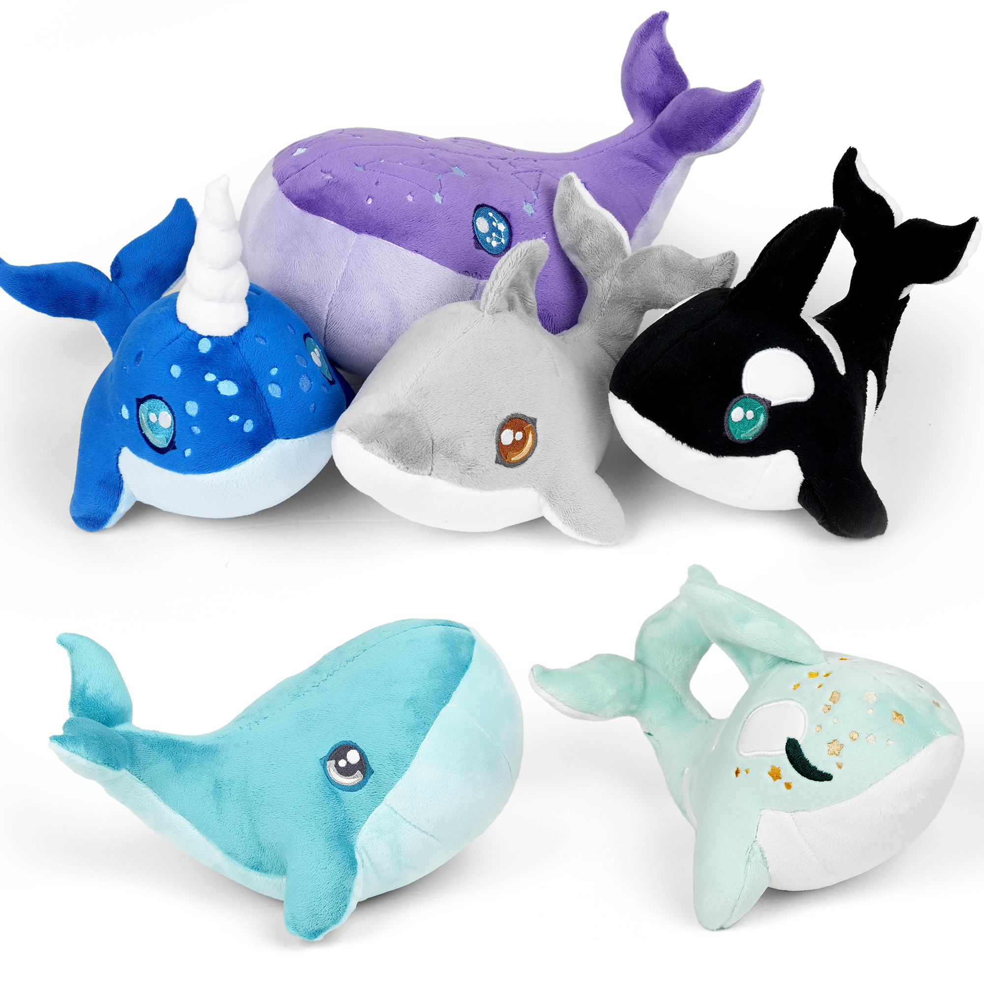 Dolphin & Whales Plush – Sew Desu Ne?