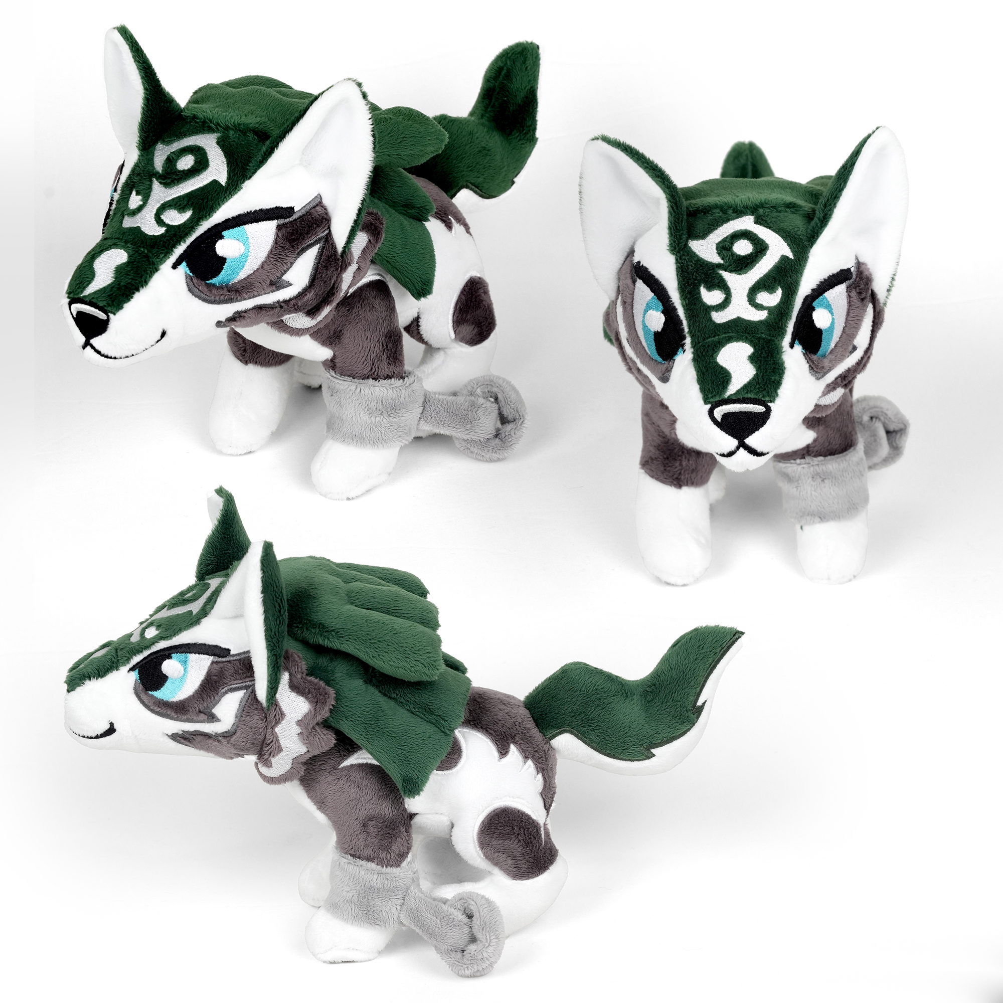 Wolf Link Hyena & Wild Dog Plush Pattern Hack – Sew Desu Ne?