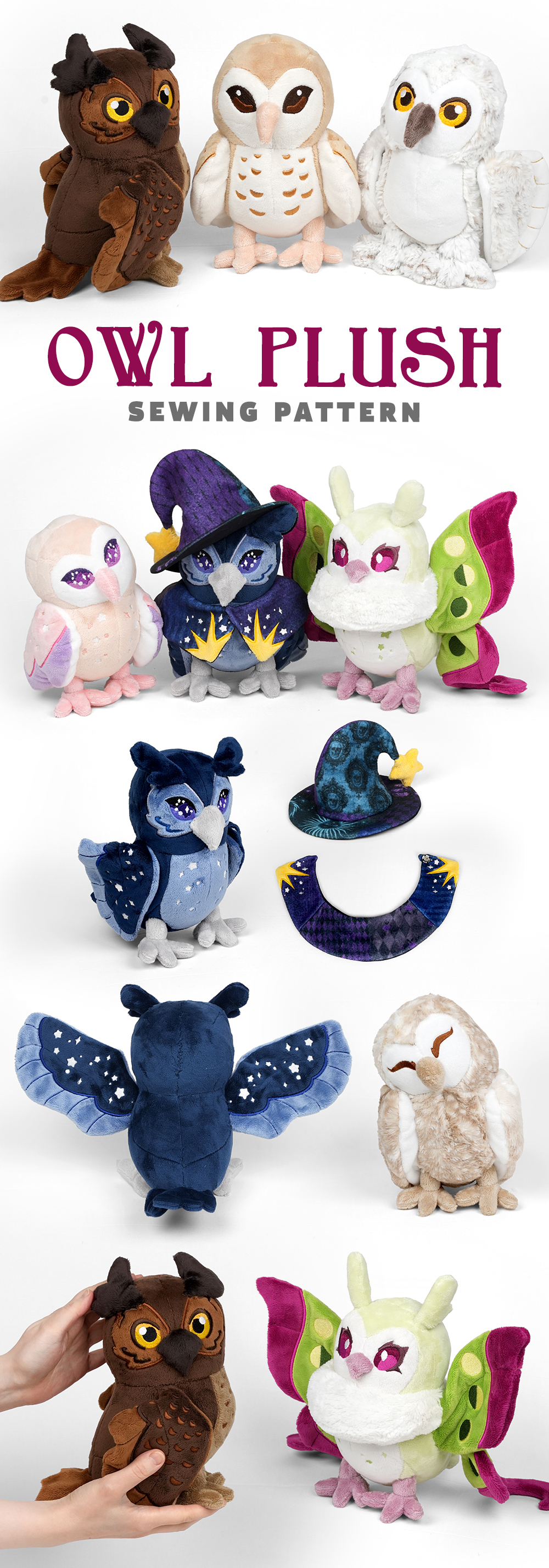 4th of July Sale! And Owl Plush Pattern! – Sew Desu Ne?