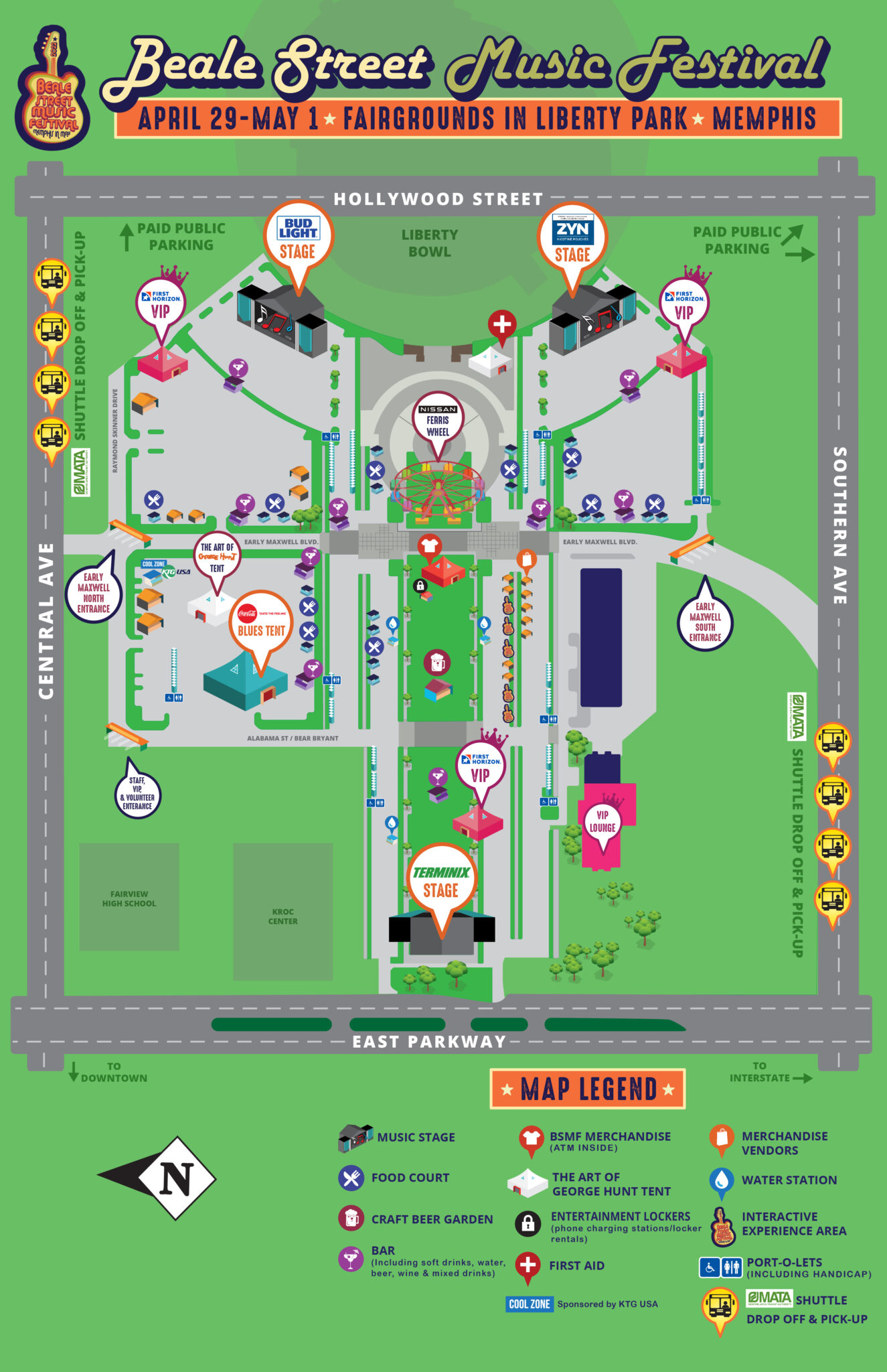 Your Beale Street Music Festival Line Up Is HERE Choose901 BSMF22 3 29 1325x2048 1 