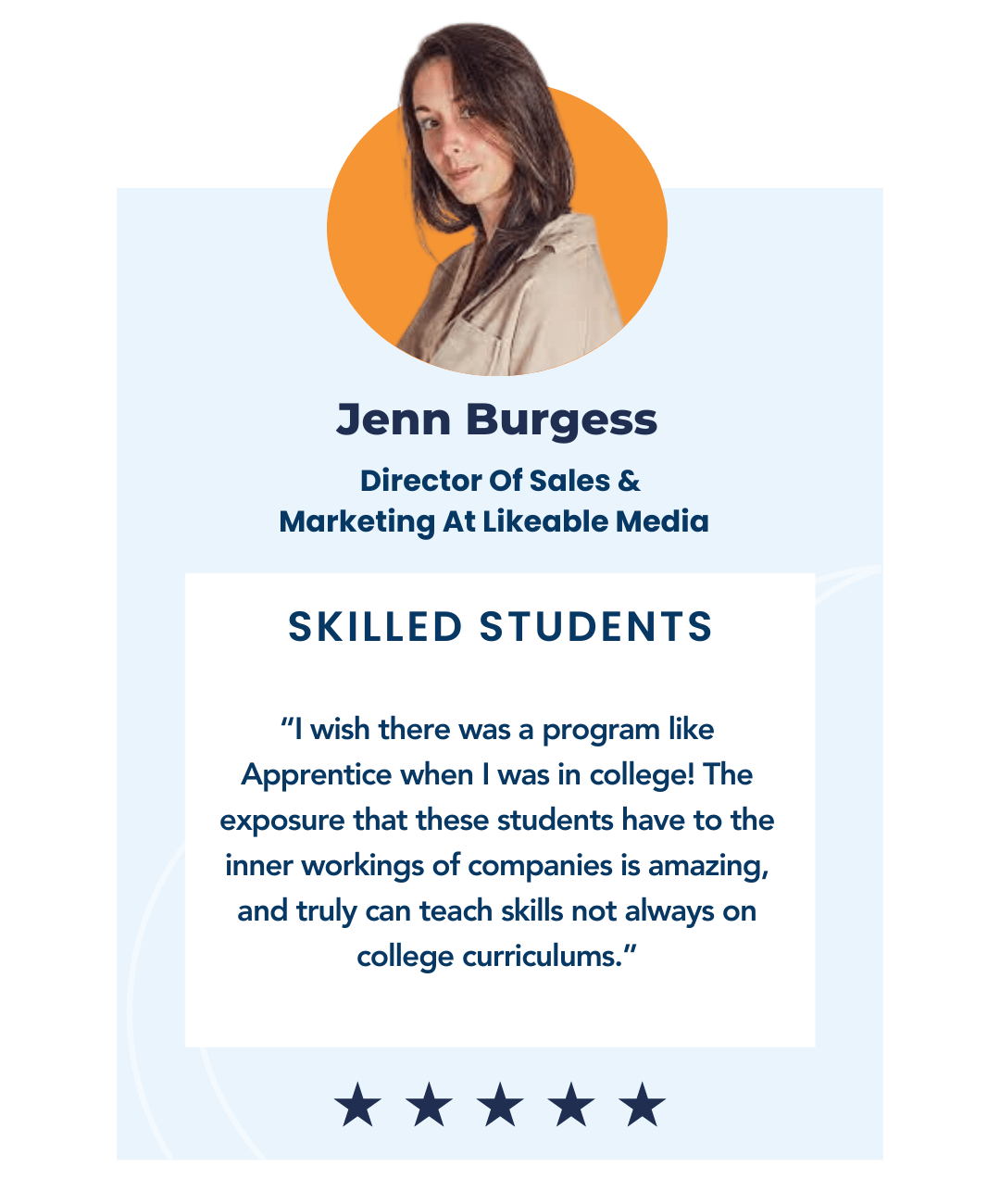 apprentice wordpress testimonial wireframes