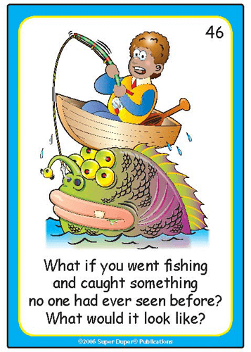 Imagination Questions Fun Deck Chooze - Stunning Gradient Texture - HD