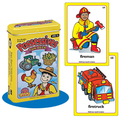Possessives Fun Deck Chooze - Light Picture Collection - Retina Quality