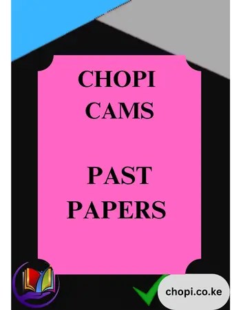 CAMS KASNEB Past Papers