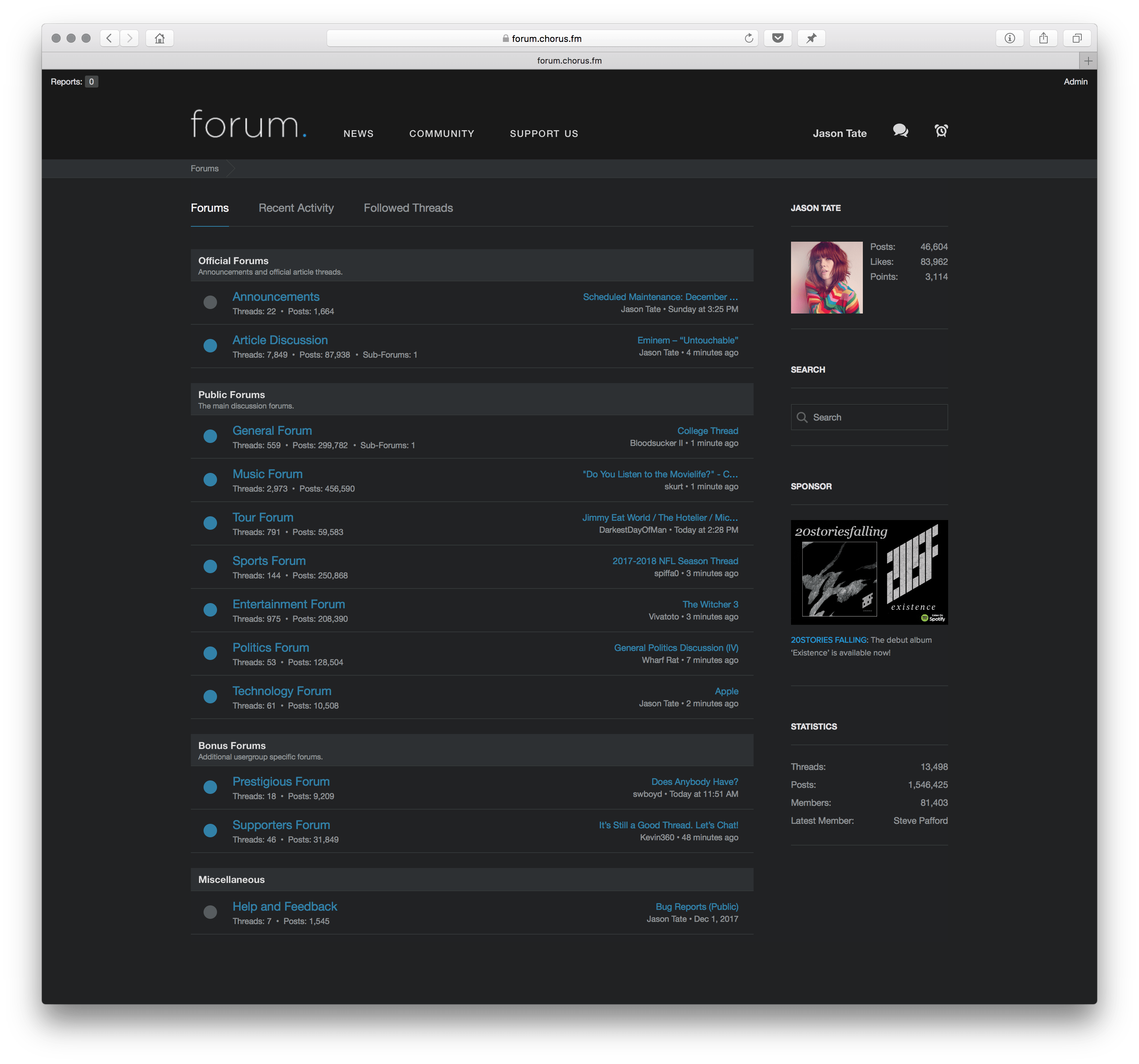 Join the Dark Side Bringing Dark Mode to the Main Website