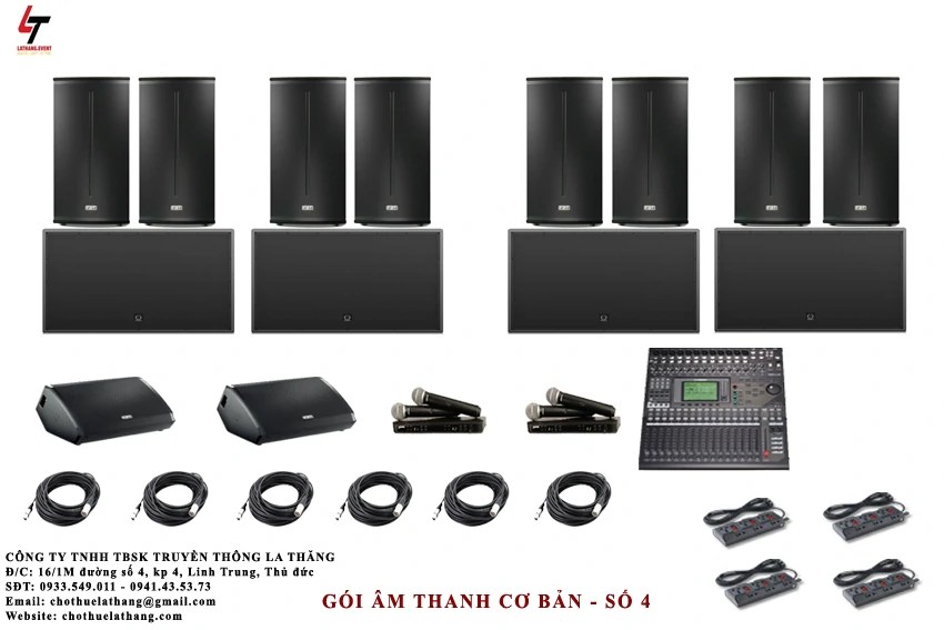 Dịch vụ cho thuê dàn âm thanh