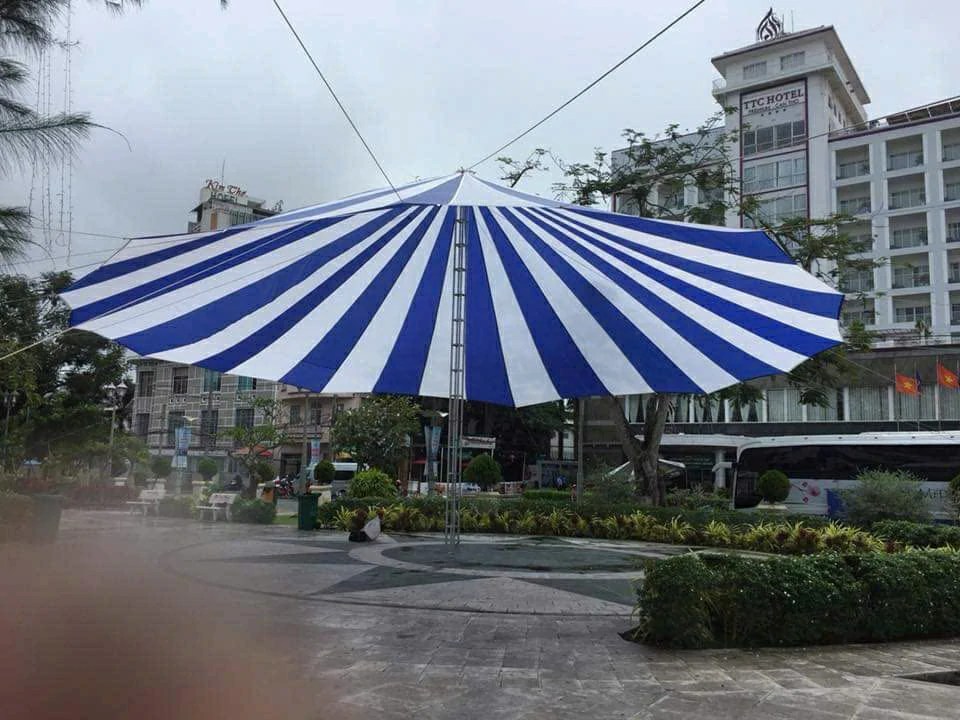 dù tròn cho thuê
