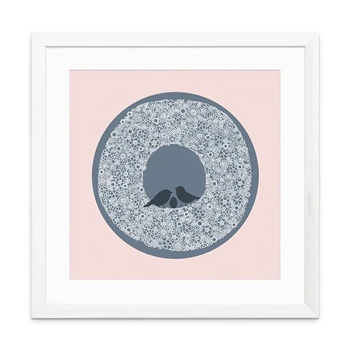 Print - Nest - Limited edition - Pink Petal to Petal