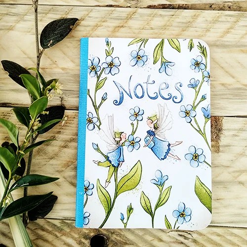 'Notes' notebook - A6 Burren Flower Fairies