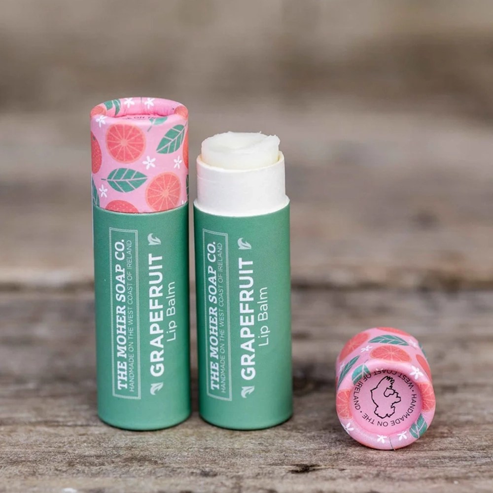 Natural Lip Balm - Grapefruit The Moher Soap