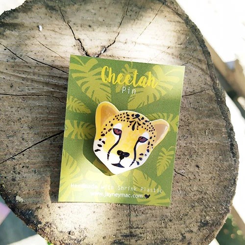 Pin - Cheetah Jayney Mac
