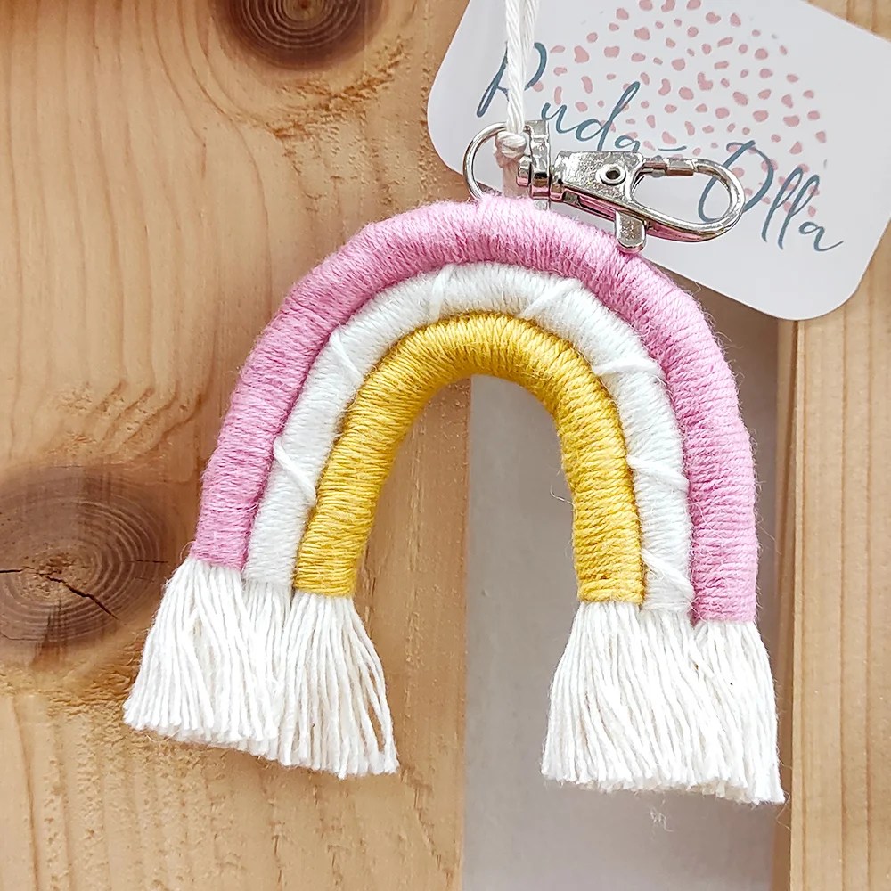 Rainbow keyring - Colour 4 Rudai Olla