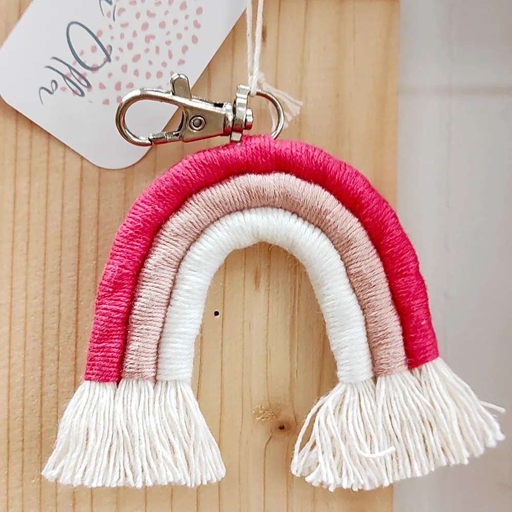 Rainbow keyring - Colour 6 Rudai Olla