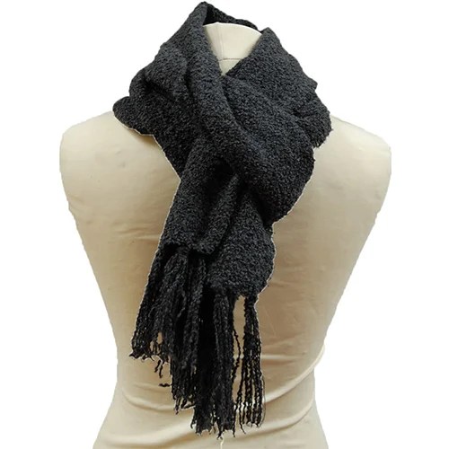 Wool and Cashmere scarf - Charcoal Kerry Woolen Mills