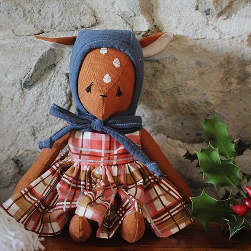 Dolls - Organic linen Qubashi