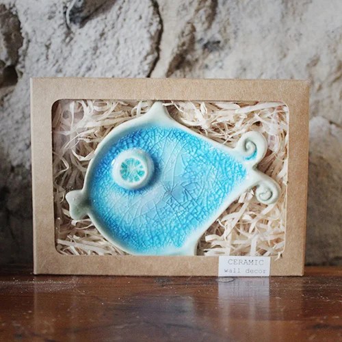 Ceramic wall decor - Fish The Mood Designs