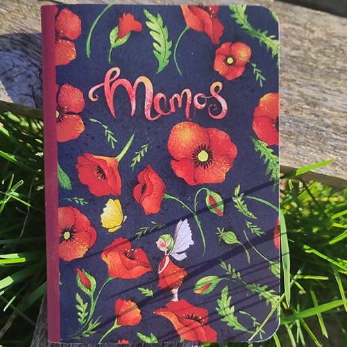Notebook - A6 - Memos Burren Flower Fairies