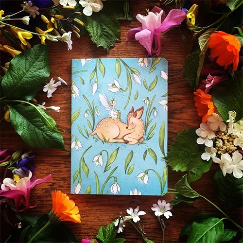 Notebook - A6 - Write Burren Flower Fairies