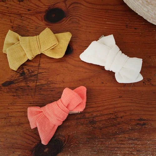 Organic Linen Bow Qubashi