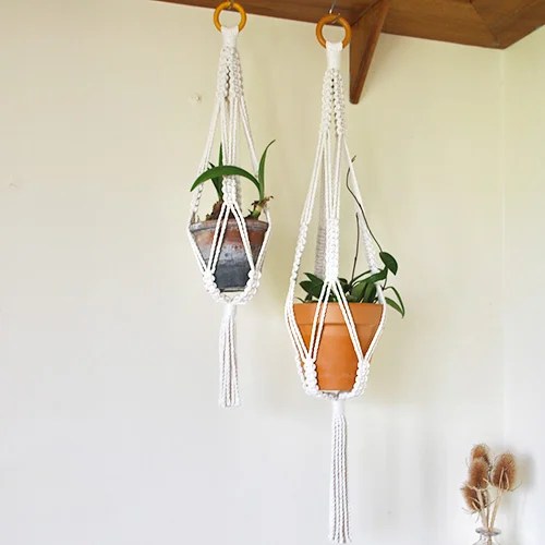 Plant hanger - Large, White Arla Craft