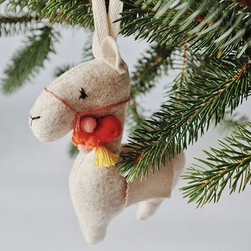 Llama Ornament Qubashi