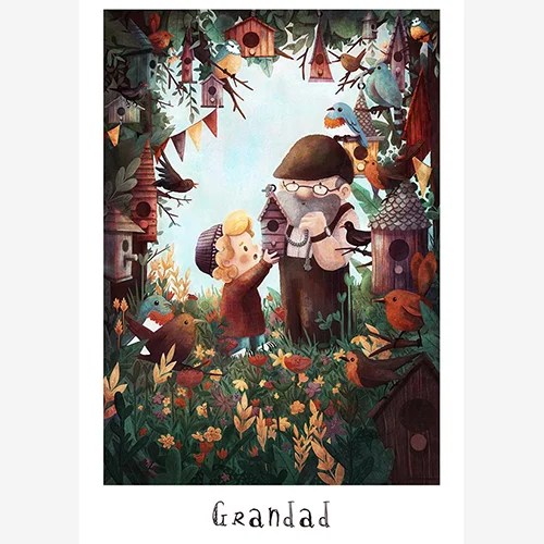 Greeting cards - Grandad/Granny - Grandad Shannon Bergin