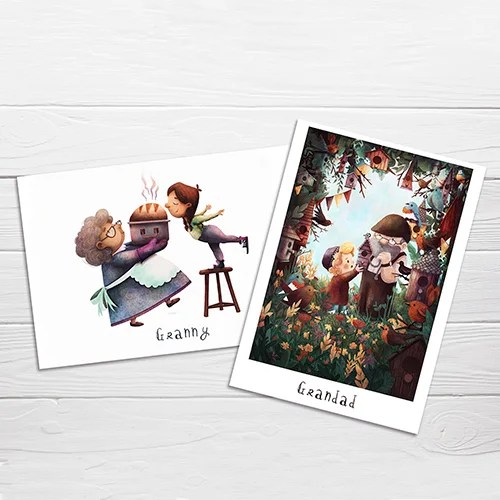 Greeting cards - Grandad/Granny Shannon Bergin