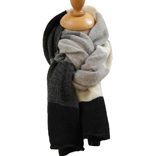 Scarf - Knitted Wool - Monotone Kerry Woolen Mills