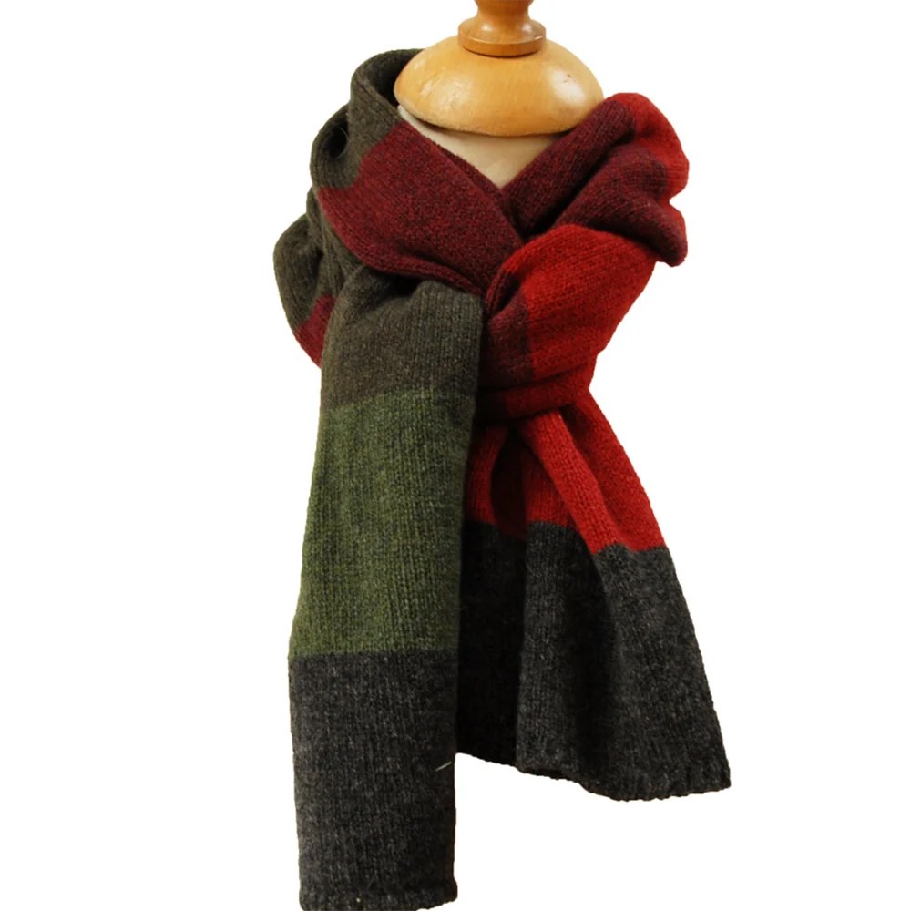 Scarf - Knitted Wool - Rich autumn Kerry Woolen Mills