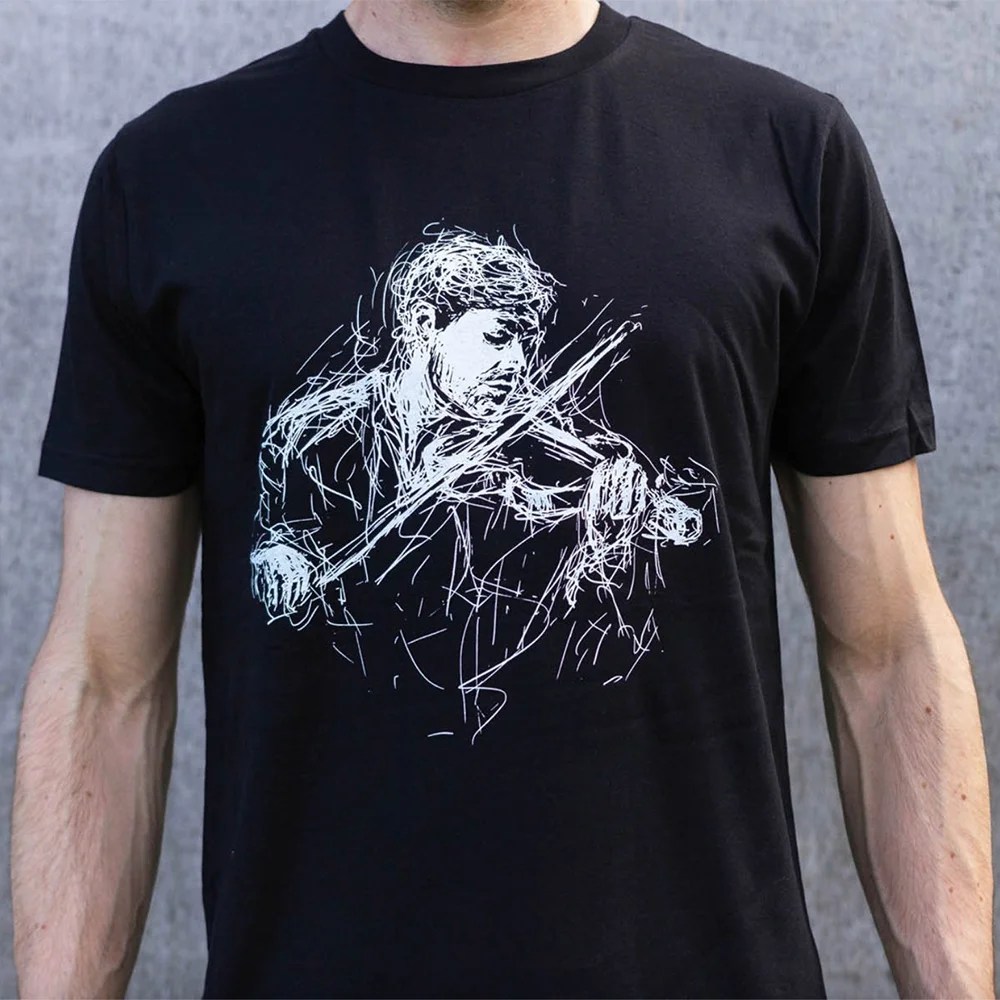 Unisex T-shirt - Fiddle Player Mireog
