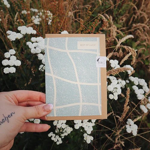 Greeting card - Best of luck Tuesdays.