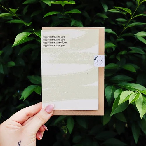Greeting card - Happy birthday - Happy birthday to you Tuesdays.