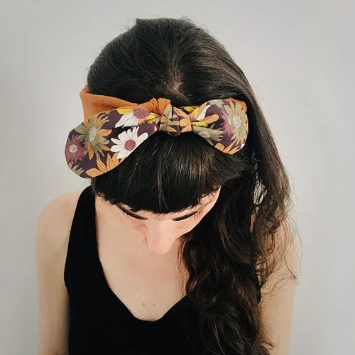 Hair tie/ Headband - Collaboration Blue Bridge House