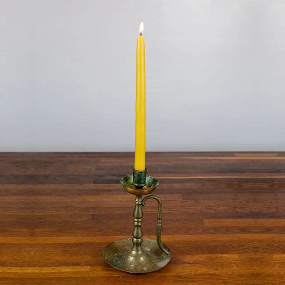 Beeswax candle - Dinner candle - 25 cm Hanna's bees