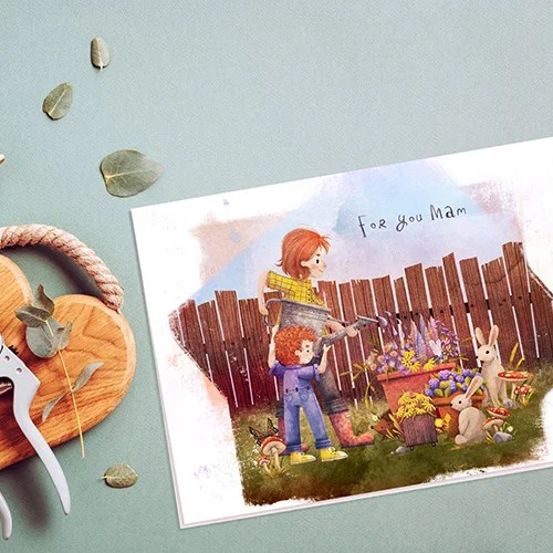 Greeting cards - For you mam Shannon Bergin