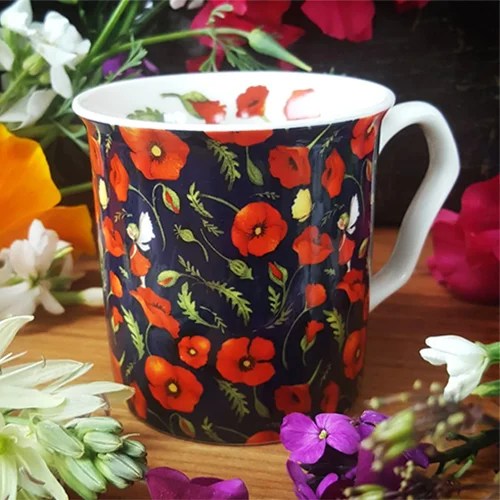 Wildflower Mug - Poppy Burren Flower Fairies