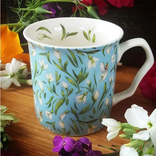 Wildflower Mug - Snowdrop Burren Flower Fairies