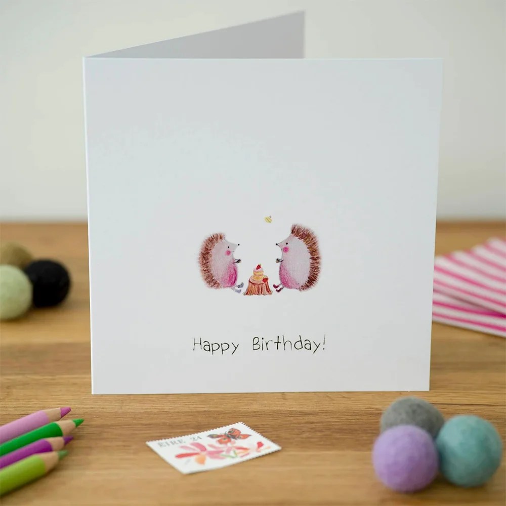 Greeting card - Birthday Pear shaped studio