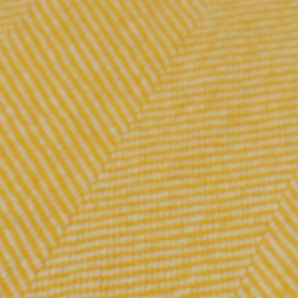 Herringbone patterned throws - Sunflower Yellow Kerry Woolen Mills