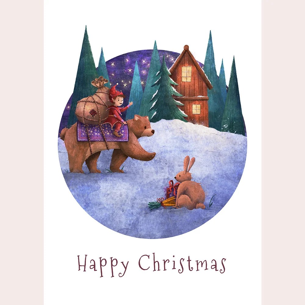 Christmas cards - Model 1 Shannon Bergin