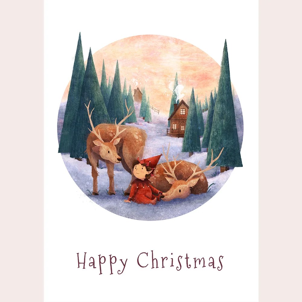 Christmas cards - Model 2 Shannon Bergin