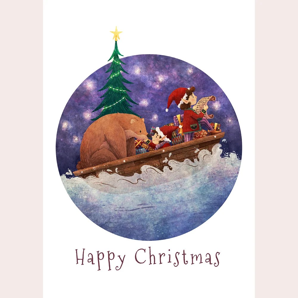 Christmas cards - Model 4 Shannon Bergin