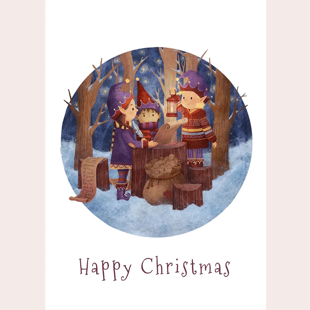 Christmas cards - Model 5 Shannon Bergin
