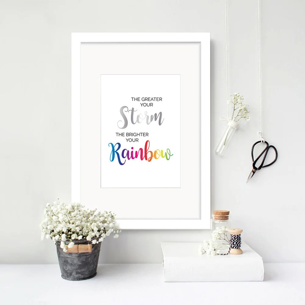 Quote print Oregano Designs