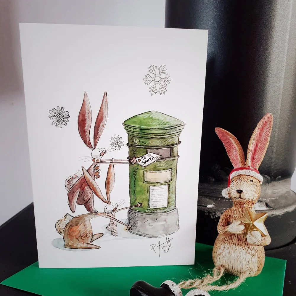 Stun Bunz's Christmas cards