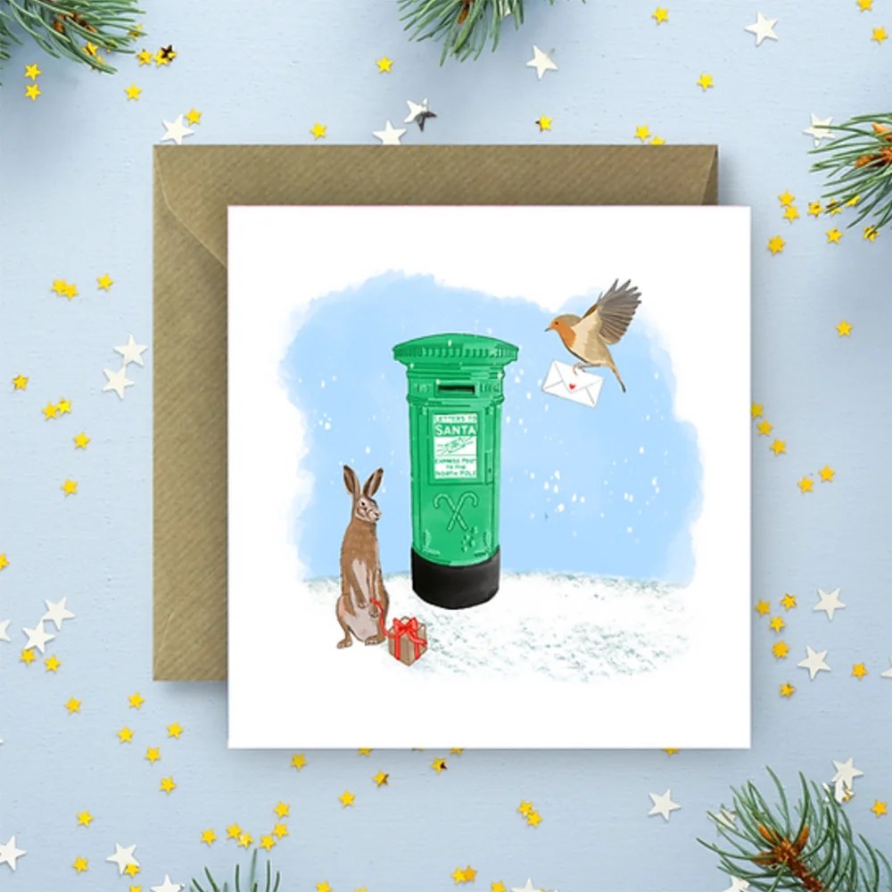 Sayers Christmas card - Letters to Santa Sayers Studio