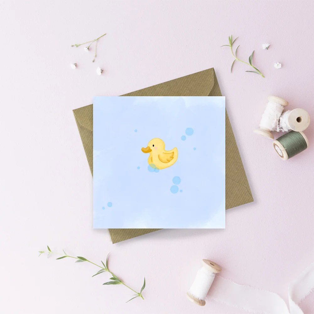 New baby - Sayer Studio - Baby duck Sayers Studio