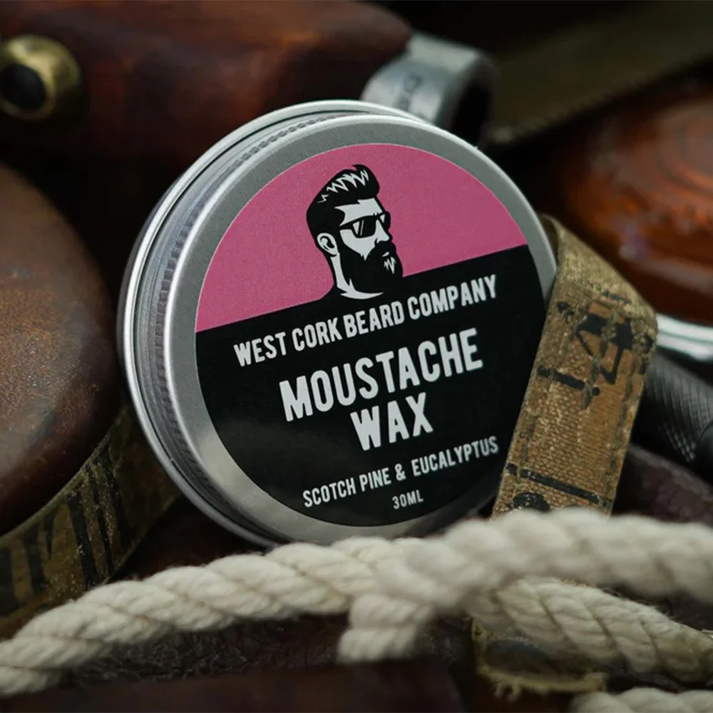 Moustache wax West Cork Beard Company